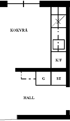 PlanlösningYstarvägen 65 A