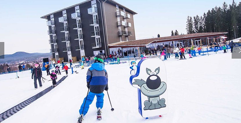 Den 9 december invigs Järvsöbackens nya 6-stolslift. Foto: Järvsöbacken