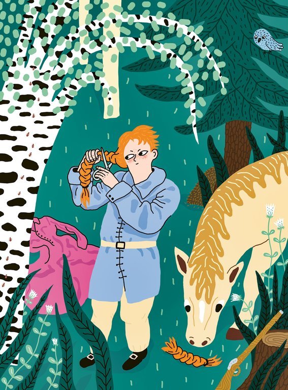  Ulrika Eleonora Stålhammar. Illustration av Cajsa Wessberg