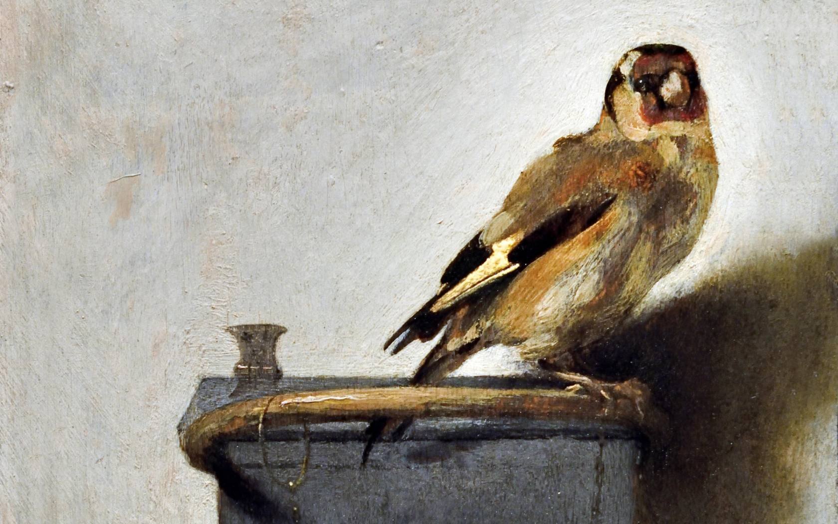 The Goldfinch by Carel Fabritius (1622–1654).