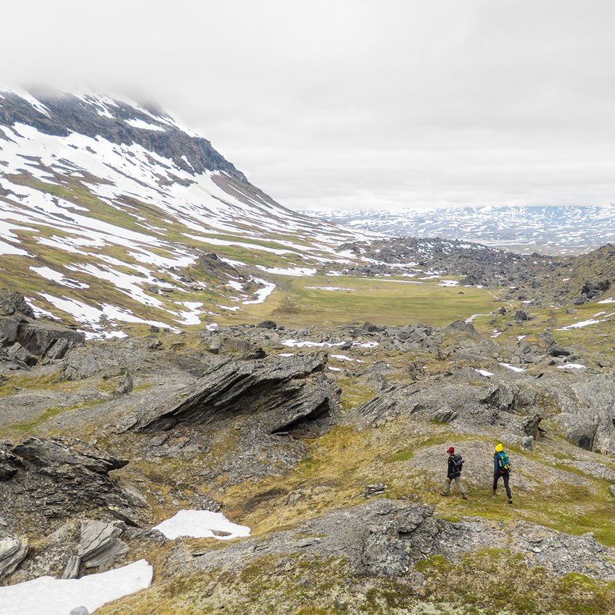 K&auml;rkevagge - stendalen vid Trollsj&ouml;n