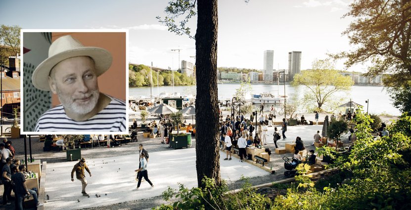 Boulebar i Tantolunden, Stockholm. Foto: Pressbild
