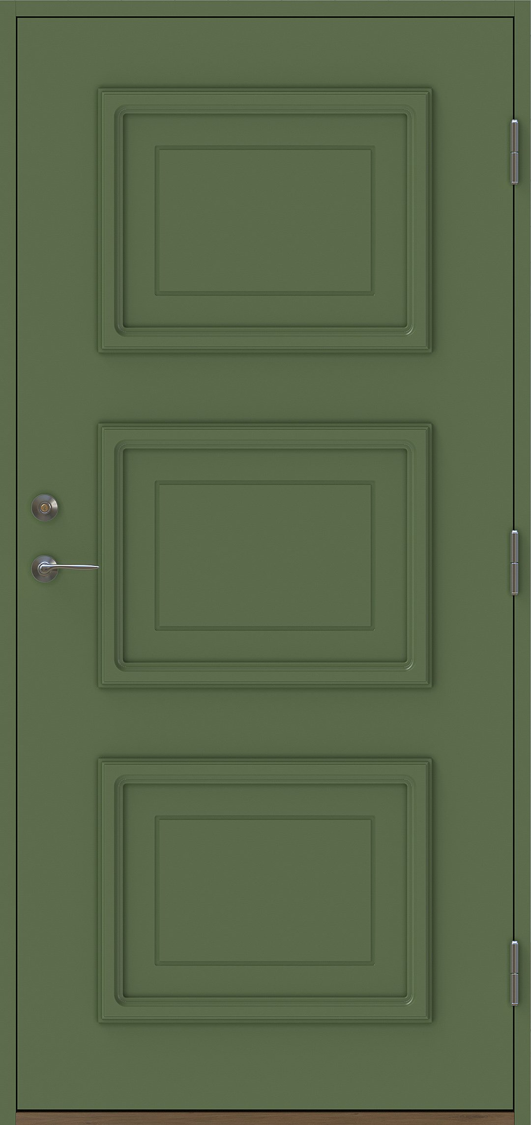 Zirkon utan glas Grön