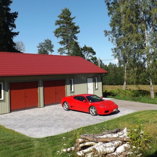 Ferrari matching garage storage