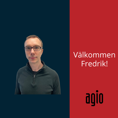 Agio fortsätter att växa - Träffa vår nya kollega Fredrik