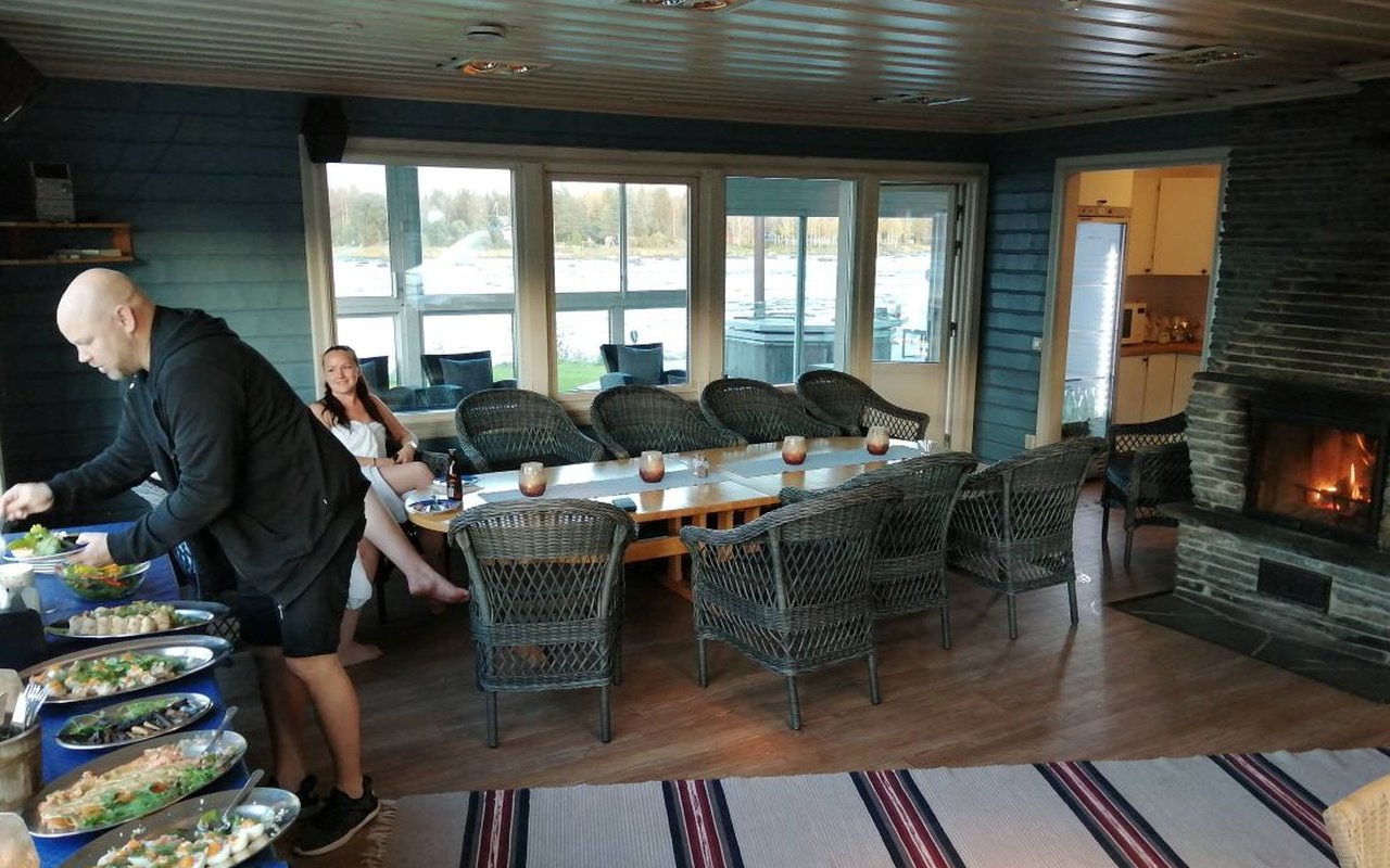 Sauna buffe in Kukkolaforsen
