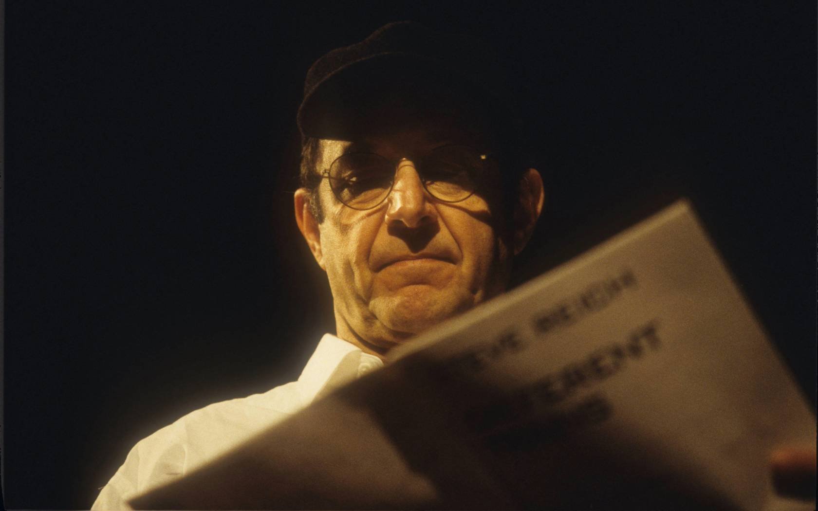 The composer Steve Reich.