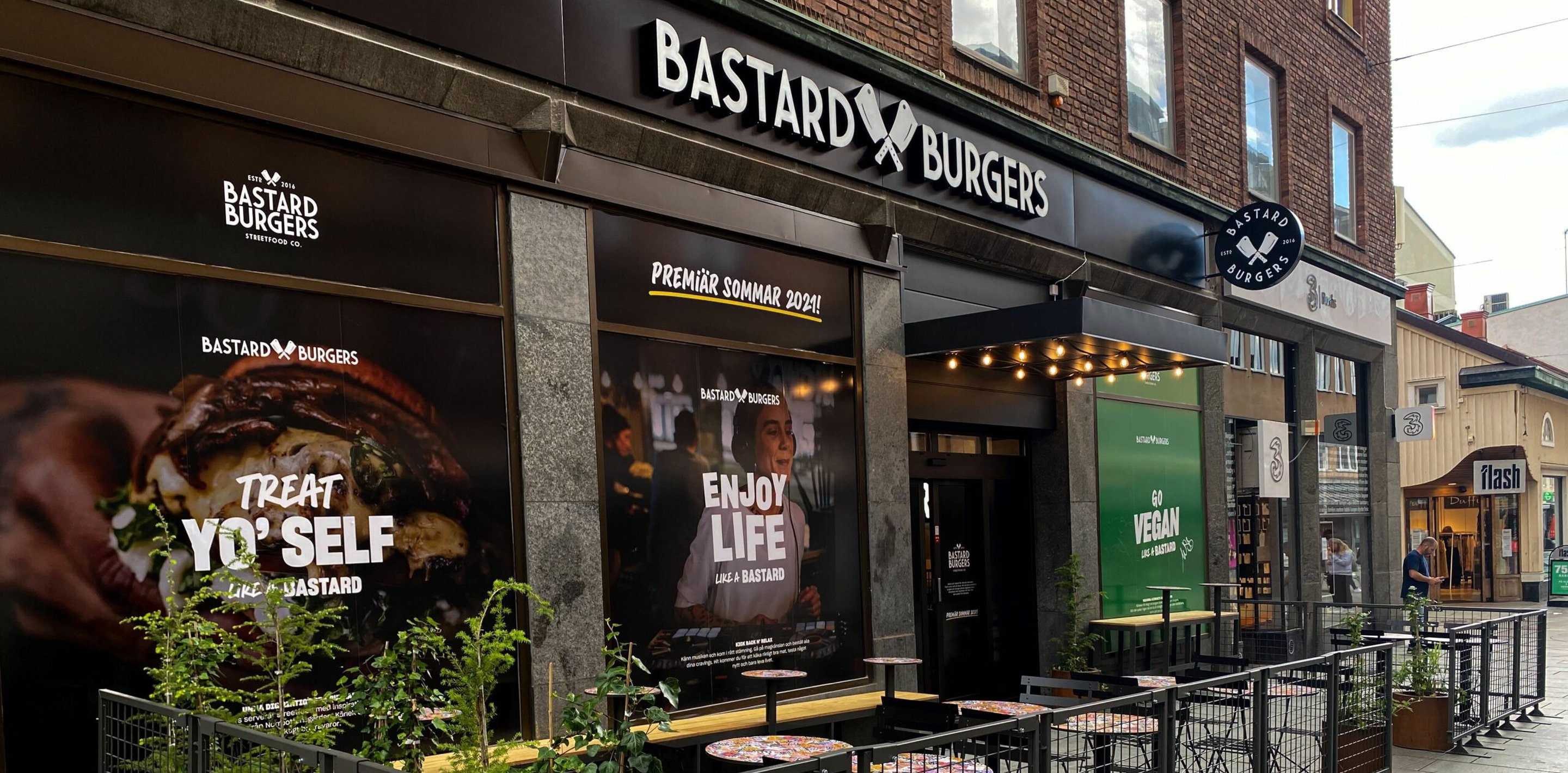 Bastard Burgers öppnar i Borås idag