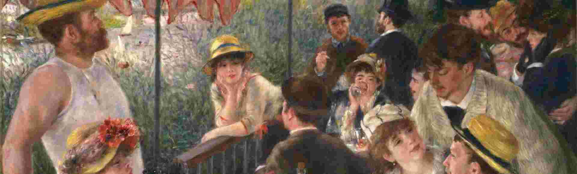 Pierre-Auguste Renoir's 'Luncheon of the Boating Party'.