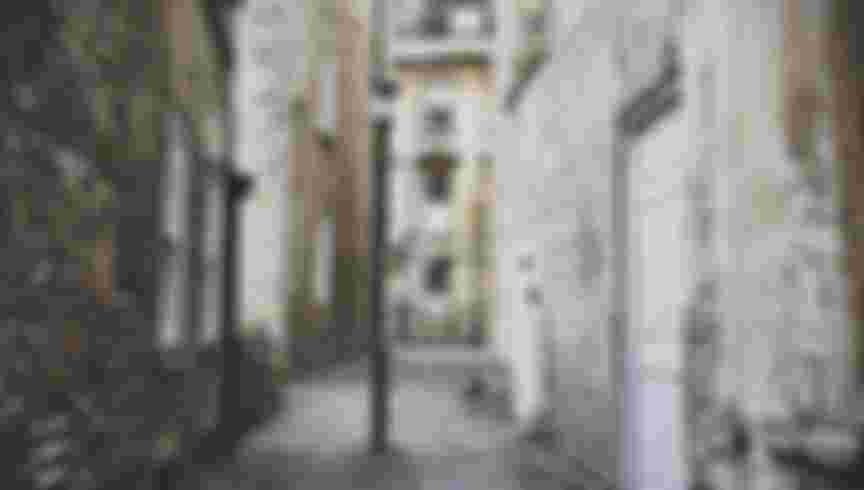 A street in London's central old town.