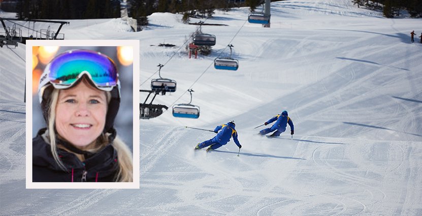Slao känner sig trygga med skidanläggningarnas förberedelser, säger vd Titti Rodling. Foto: Jens Blixth