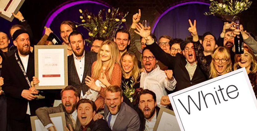 Glada vinnare i White Guide 2018. Foto: White Guide