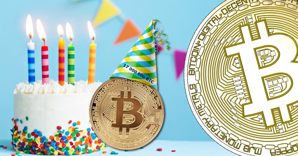 I dag firar bitcoin 17 miljoner minade bitcoins.