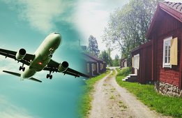 Flygplatsens uppåtkurva gav dem en succésommar