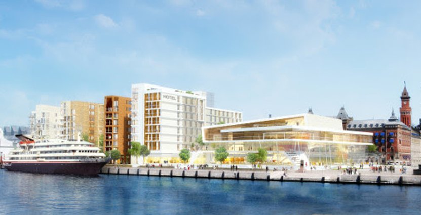 Lyxsatsning. Takpool och kongresshall blir del av nya hotellet. 