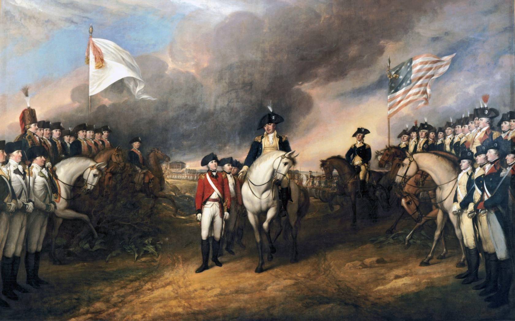 'Surrender of Lord Cornwallis' by John Trumbull.