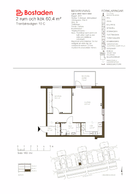 PlanlösningTranbärsvägen 10 C