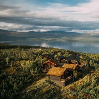 Solhyllan i Björkliden exterior