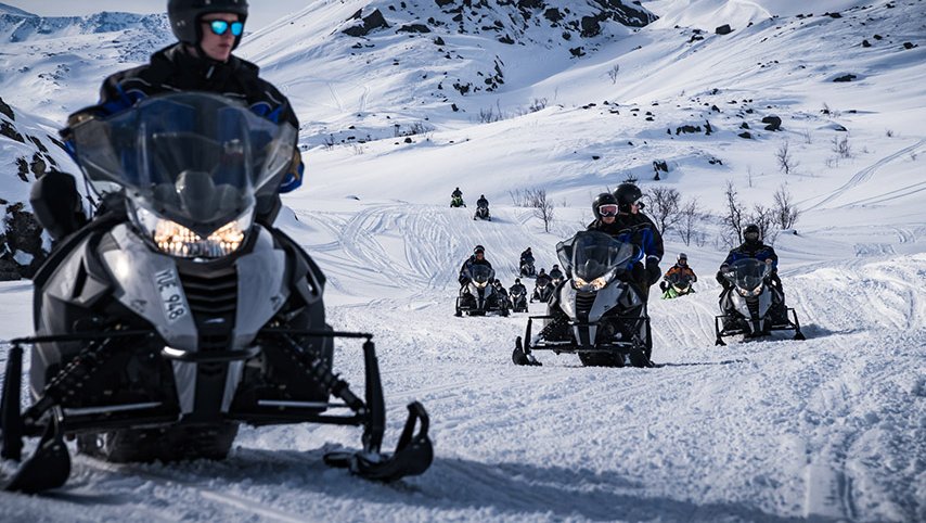 Fjällguiden snowmobile