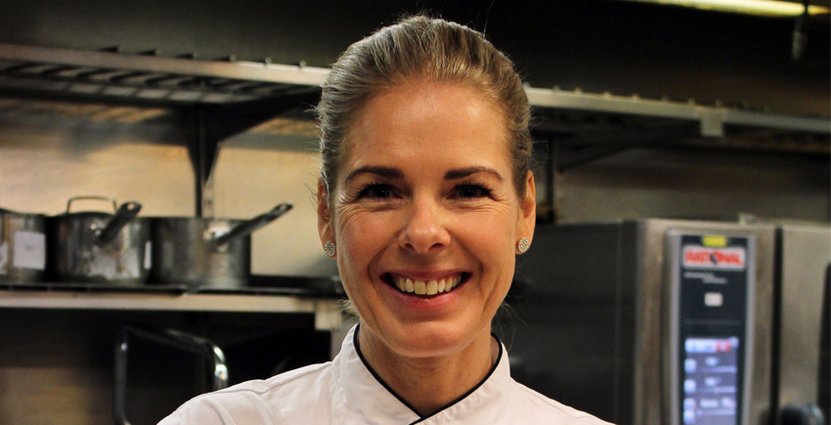 En förebild. Pernilla Lundberg, till vardags sous chef på Riche, är Karin Fransson-pristagare 2017. 