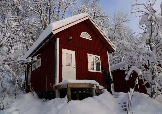 Red shed winter ready