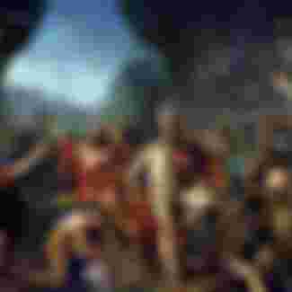 Leonidas at Thermopylae, by Jacques-Louis David, 1814.