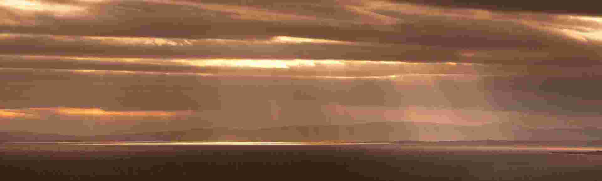 The Moray Firth at sunset.