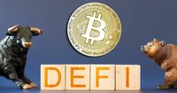 Defi-segmentets fall korrelerar med bitcoins succéhöst