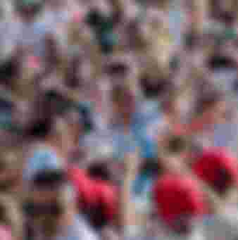 Pope Francis with his weekly audience in St. Peter's Square, Vatican City, in 2018. Credit: Massimo Wallichia / Getty Images.