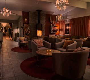 Abisko Mountain Lodge lobby