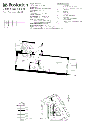 PlanlösningÖstra Norrlandsgatan 78