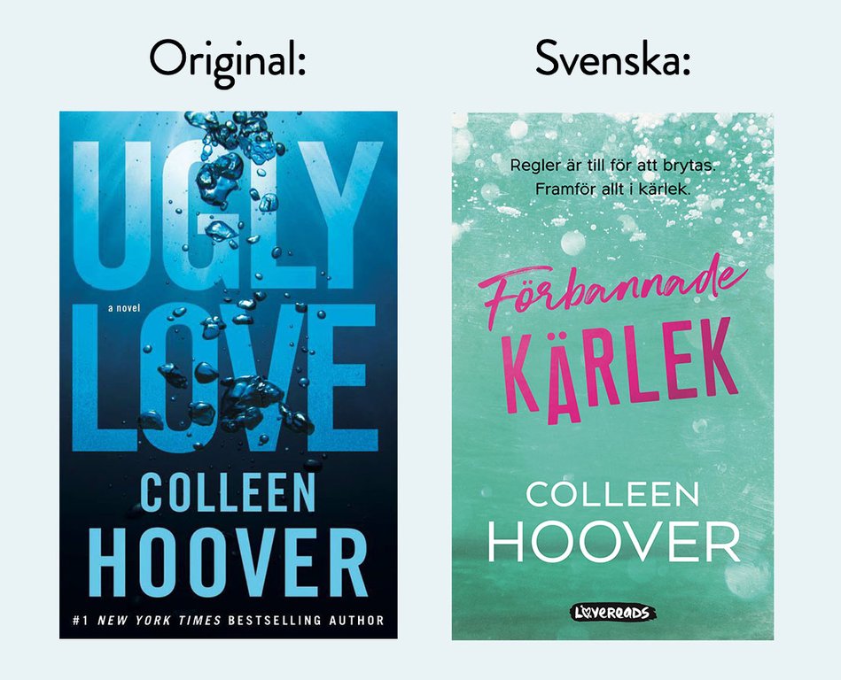 10 TikTok-böcker och deras svenska omslag