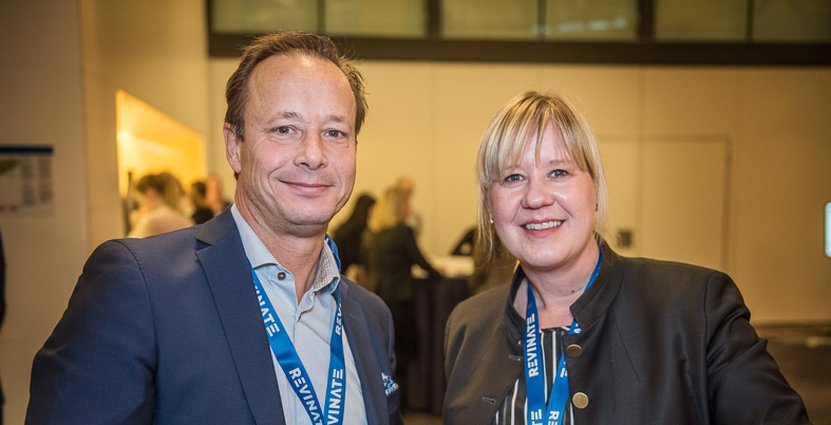 Ulrik Clemens von Döbeln, Winn Hotel Group, diskuterade branschens kockbrist med Victoria Johansson från Bjertorp Slott. 