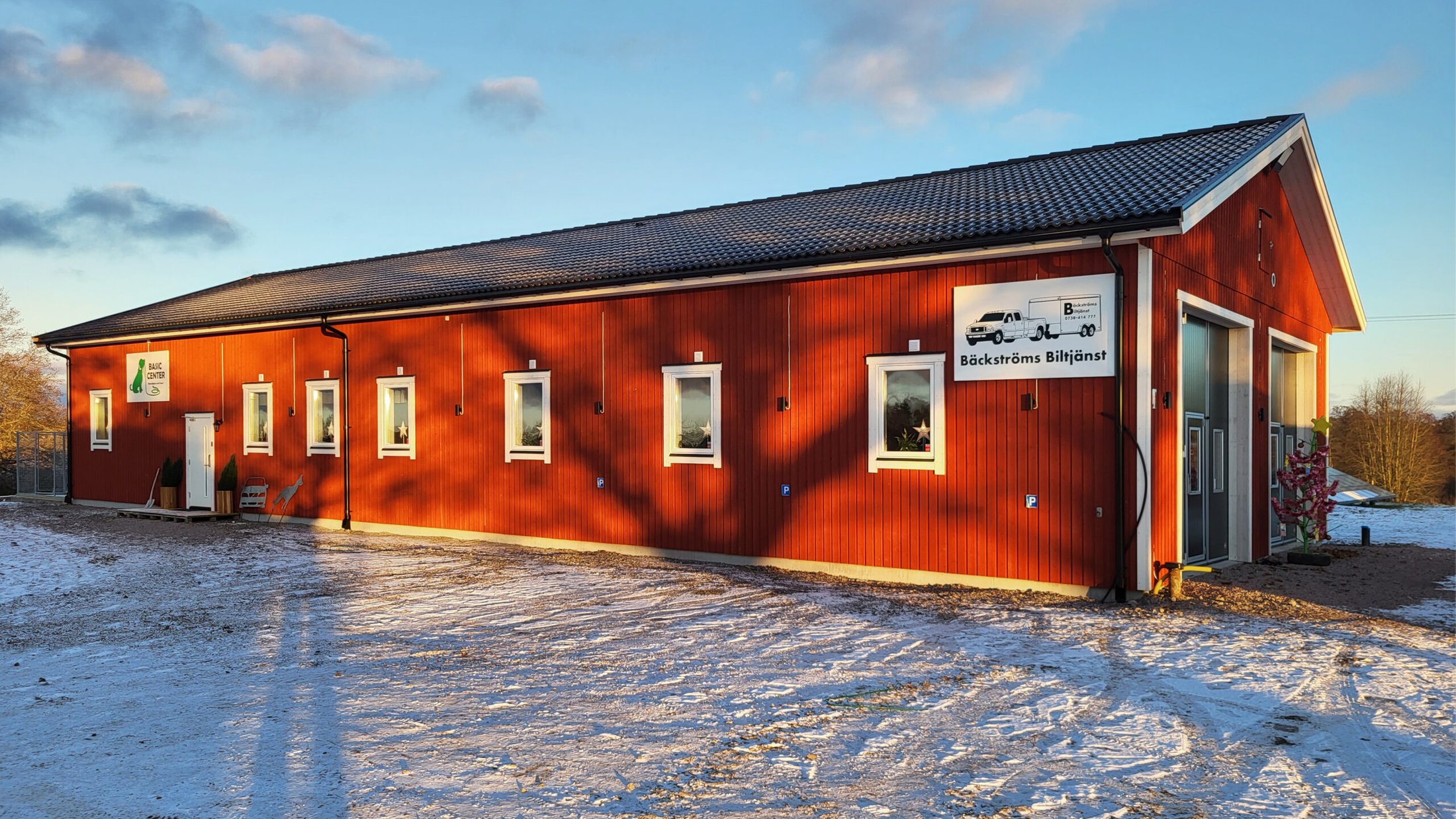 Kombinerad maskinhall