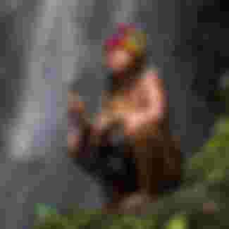 An Amazonian shaman.