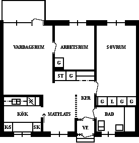 PlanlösningAxtorpsvägen 38 B