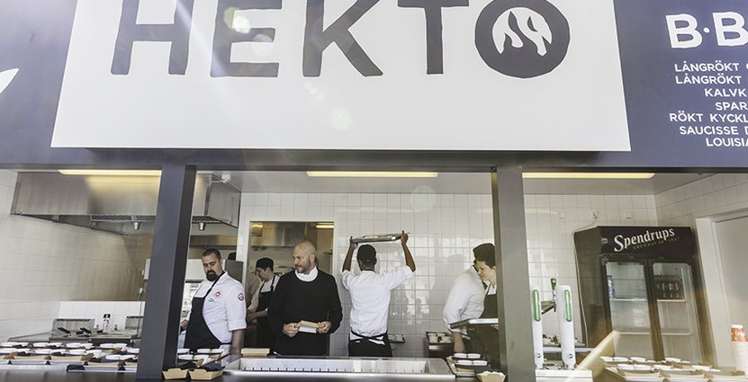 Den andra nya restaurangen, Hekto BBQ, är en food truck utan hjul.  