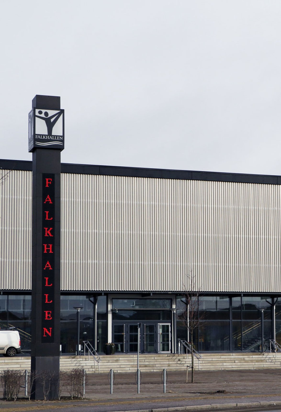 Falkhallen fasad