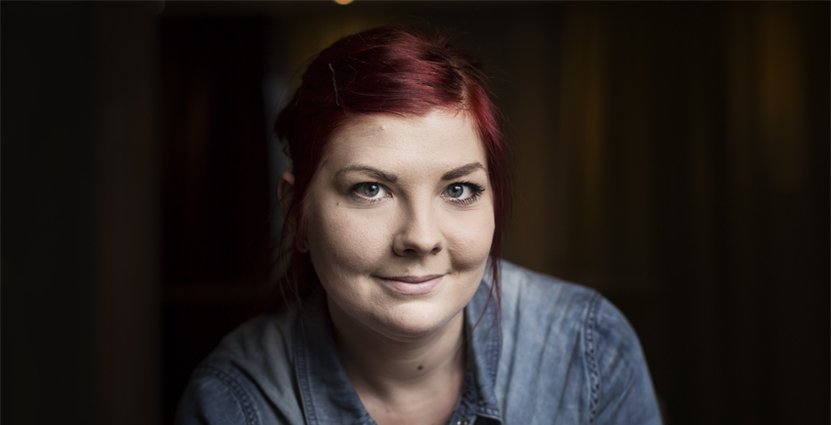 Anna Vånsjö, souschef på Stadshusrestaurangers Bankettverksamhet, Stockholm. 