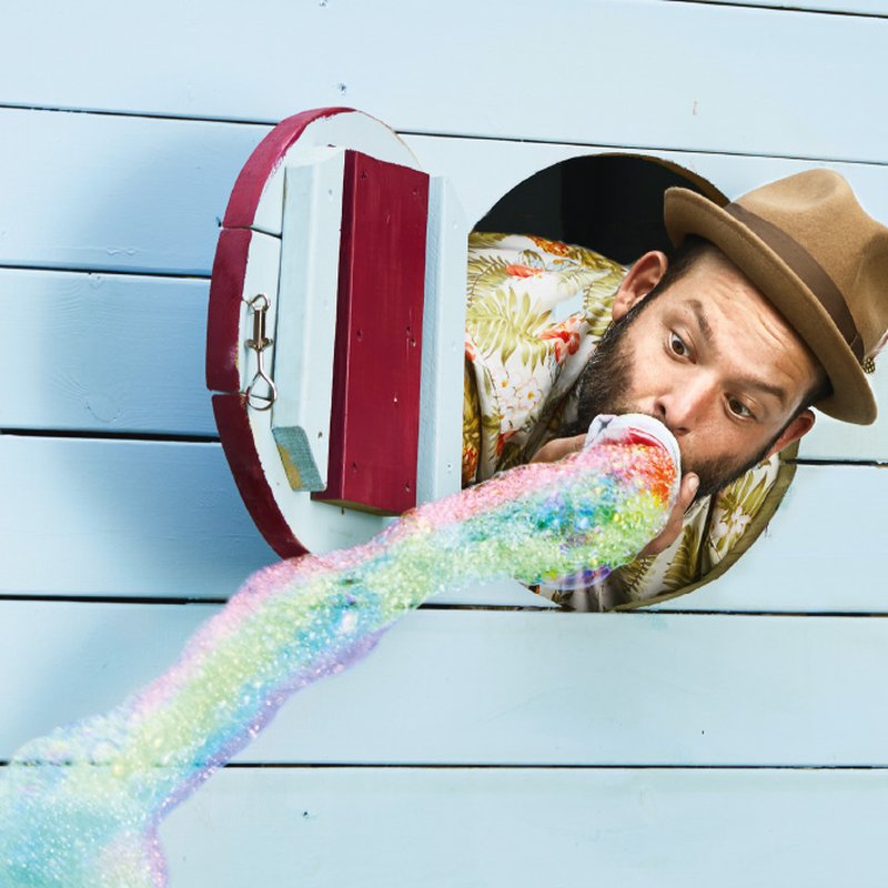 Experiment! Gör Beppes regnbågsorm