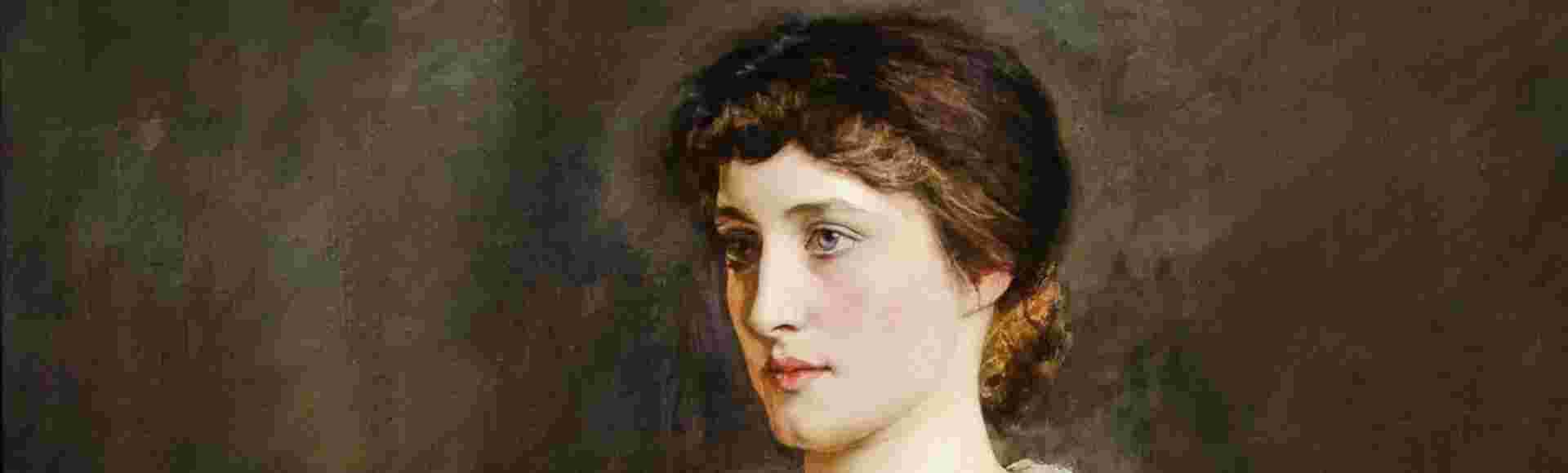 'The Jersey Lily'. A portrait of Lillie Langtry (1853-1929) by Sir John Everett Millais, 1878.