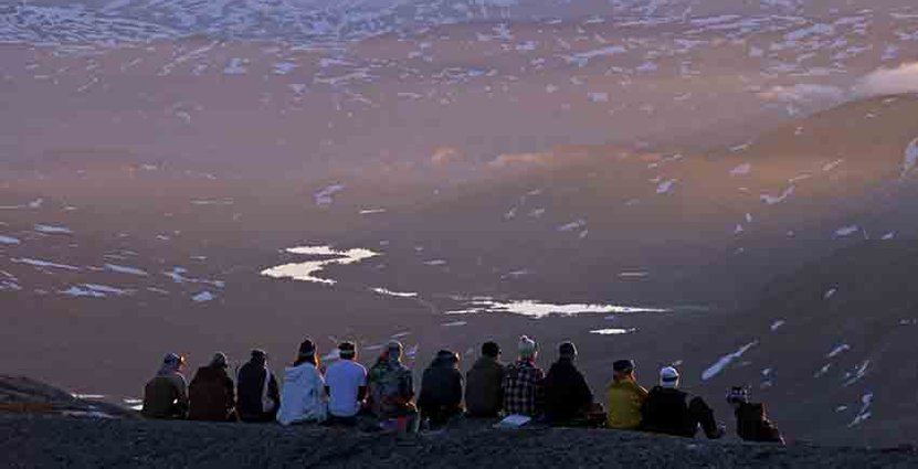 Det oslagbara ljuset. En av sakerna som CNN tar upp i sin text om Riksgränsen. 