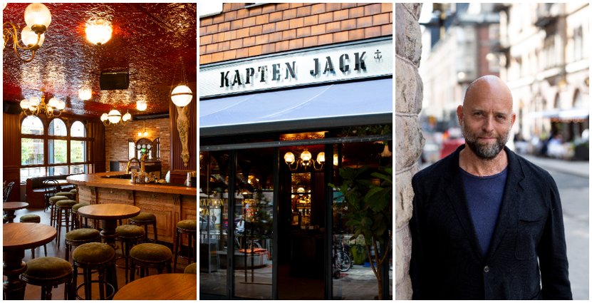 FOTO: Stefan Andersson Kristofer Sandström, en av grundarna till Kapten Jack.