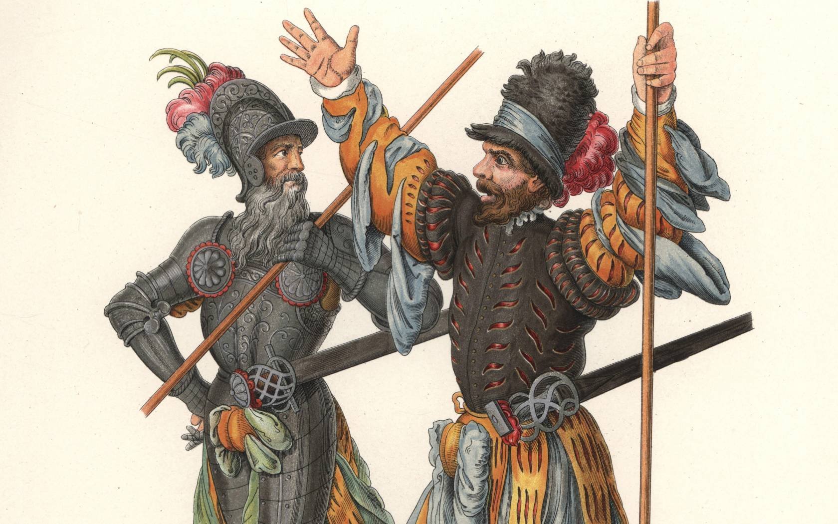 German mercenaries in the sixteenth century.