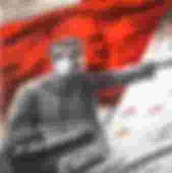 Russian Second World War propaganda poster.