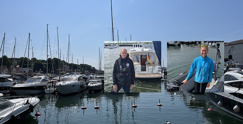 Dick Netterlid och Sofie Back