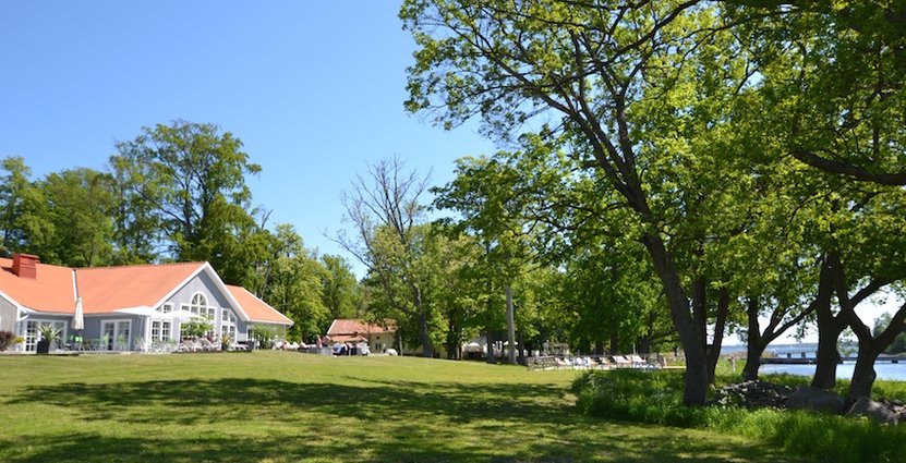 Första april nästa år öppnar Gränsö Slotts 600 kvadratmeter stora spa. 