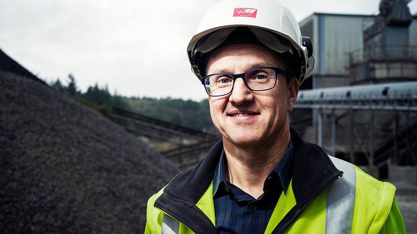 <p>Bernd Krempel, managing director for Vogelsberger Basaltwerk.</p>
