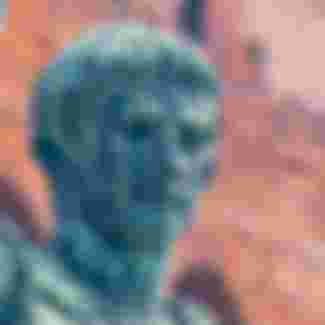 A statue of Augustus Caesar in Turin.