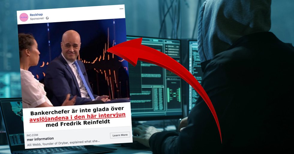 Fredrik Reinfeldt är nästa kändis att drabbas av Bitcoin Profit-bedrägeriet.